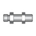 90° Schottverschraubung SV – 6 mm – S – Schwer – Stahl verzinkt (Cr(VI)-frei) – SV6SOMD