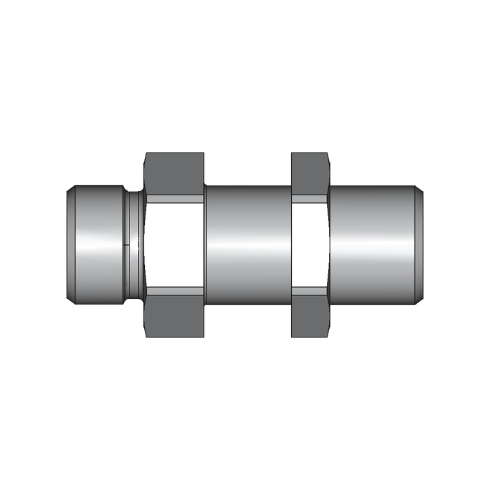 90° Schottverschraubung SV – 14 mm – S – Schwer – Stahl verzinkt (Cr(VI)-frei) – SV14SOMD