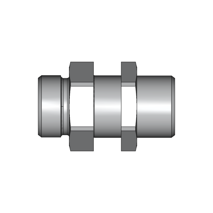 90° Schottverschraubung SV – 25 mm – S – Schwer – Stahl verzinkt (Cr(VI)-frei) – SV25SOMD