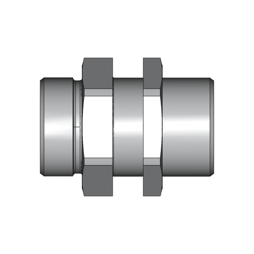 90° Schottverschraubung SV – 38 mm – S – Schwer – Stahl verzinkt (Cr(VI)-frei) – SV38SOMD