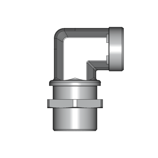 90° Winkel-Schottverschraubung WSV – 38 mm – S – Schwer – Stahl verzinkt (Cr(VI)-frei) – WSV38SOMD
