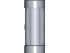 T-Stutzen T – 12 mm – L – Leicht – Stahl verzinkt (Cr(VI)-frei) – T12LOMD