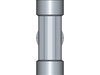 T-Stutzen T – 12 mm – S – Schwer – Stahl verzinkt (Cr(VI)-frei) – T12SOMD