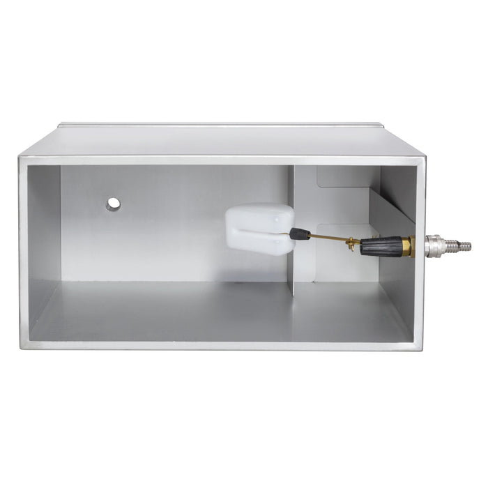 Wasserkasten 60 L. kpl. mit Muffe 3/4"IG Edelstahl