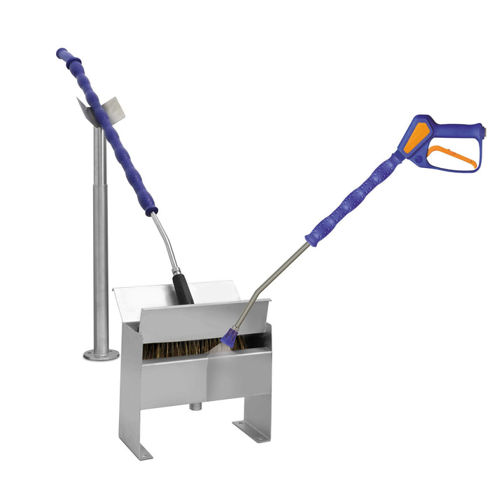 Bürstenhalter easywash365+ Edelstahl