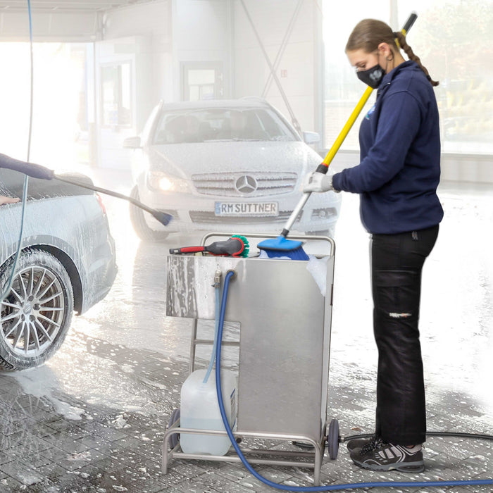 Bürstenhalter easywash365+ Mobil Edelstahl