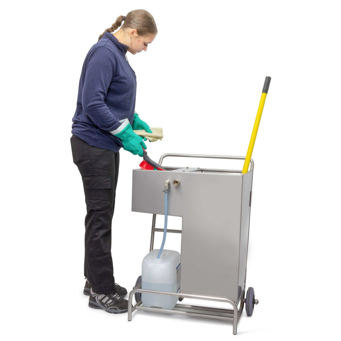 Bürstenhalter easywash365+ Mobil Edelstahl