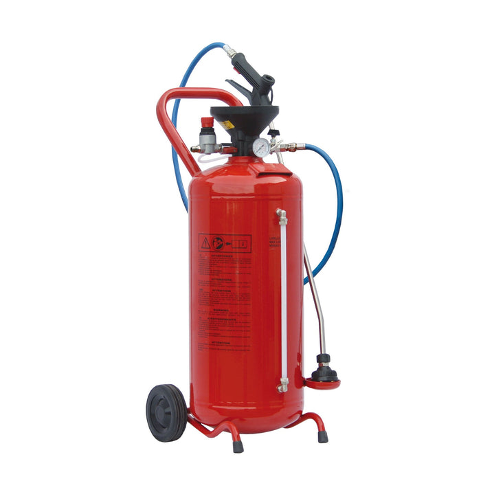 R+M Schäumer 24 L. rot lackiert