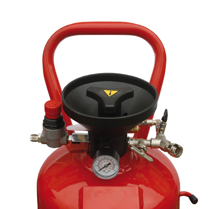 R+M Schäumer 24 L. rot lackiert
