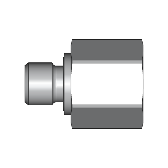 Reduzieradapter RI – Stahl verzinkt (Cr(VI)-frei) – RI1/4EDX3/8