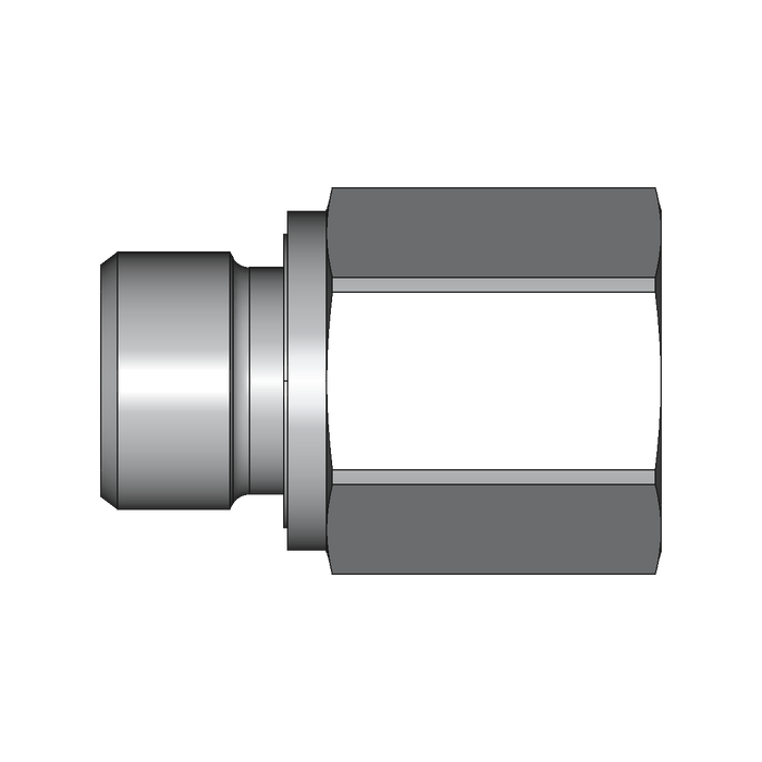 Reduzieradapter RI – Stahl verzinkt (Cr(VI)-frei) – RI3/8EDX1/4