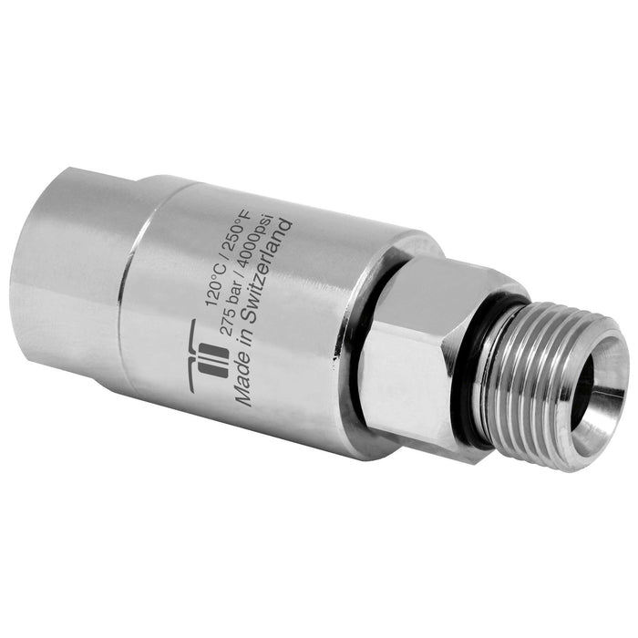 Drehgelenk DGLI-06 1/4"IG - 1/4"AG 275 bar 30 U/min 120°C