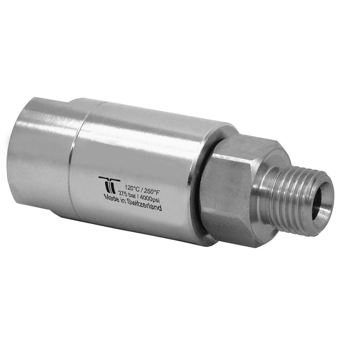 Drehgelenk DGLI-06 3/8"IG - 1/4"AG 275 bar 30 U/min 120°C