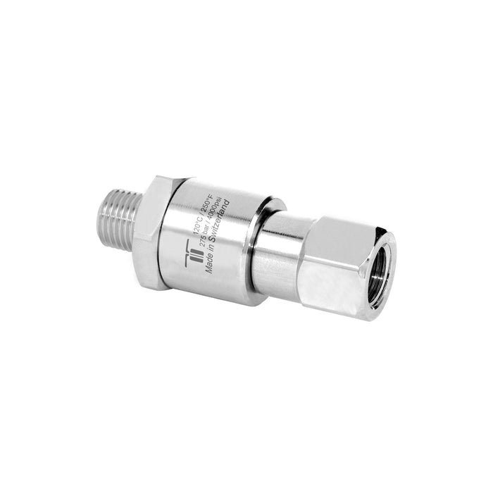 Drehgelenk DGV-06 1/4"AG - 1/4"IG 275 Bar 30 U/min 120°C