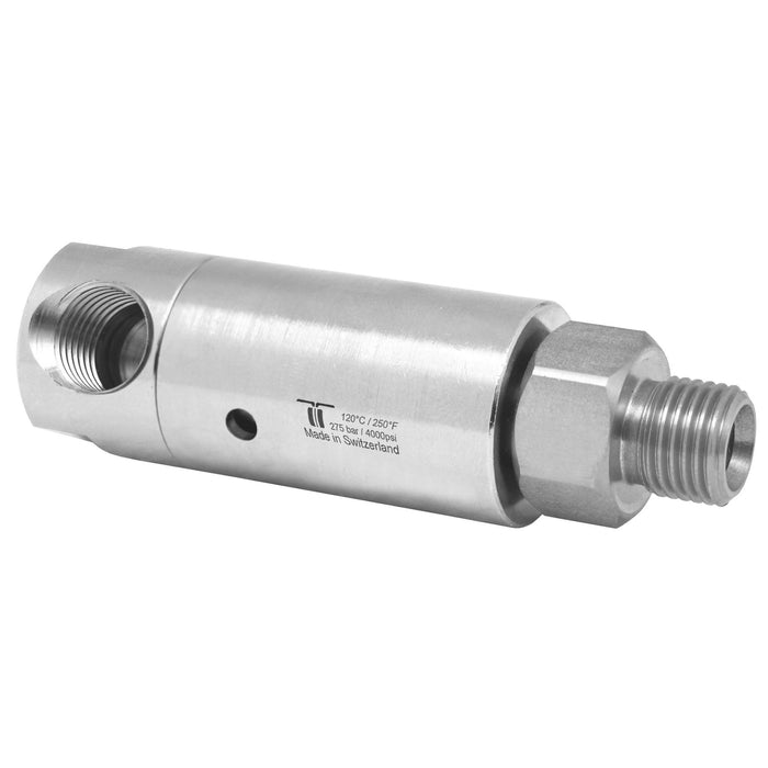 Drehgelenk DYL-06-90° 1/4"IG - 1/4"AG 275 bar 2000U/min 120°C