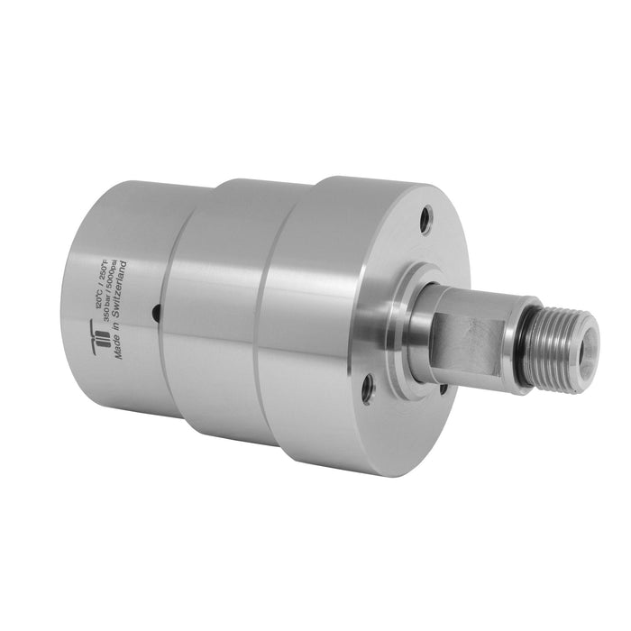 Drehgelenk DYT-06 1/4"IG - 3/8"AG 350 bar 2000 U/min 120°C 4-fach gelagert