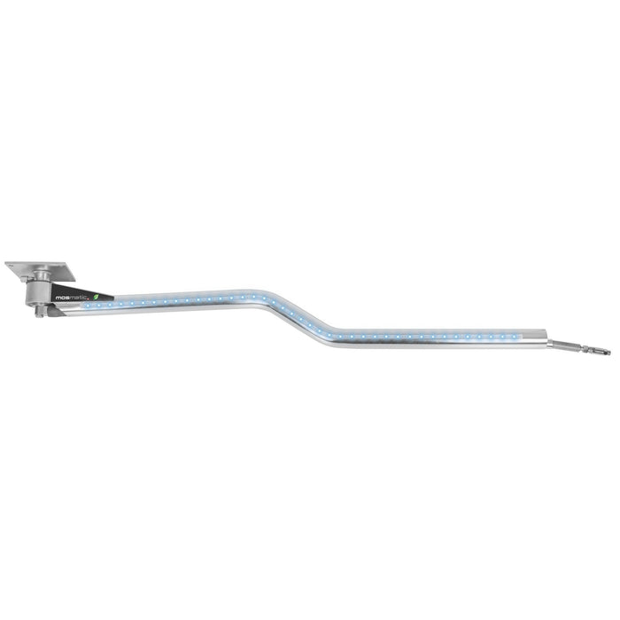 Deckenkreisel-Z LED 1550 mm Edelstahl pol. E:1/4IG A:1/4AG