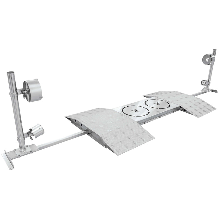 Unterbodenreiniger mit Rampe Set-up 70 bar 120°C Wasseranschluss Rampe: 3/8"AG
Wasseranschluss WBP: 4x 3/8"IG
min. Bodenfreiheit: 122mm