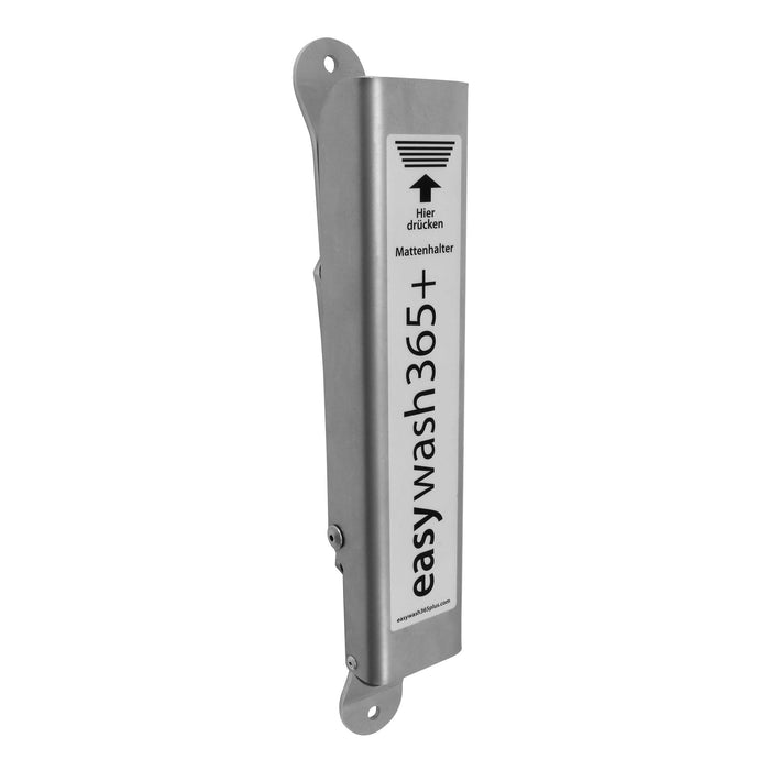 Mattenhalter easywash365+® Edelstahl mit Rolle