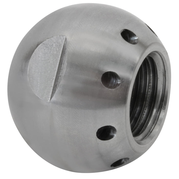 Kugeldüse 1/4 IG Düsen 8x0,6h Edelstahl gehärtet