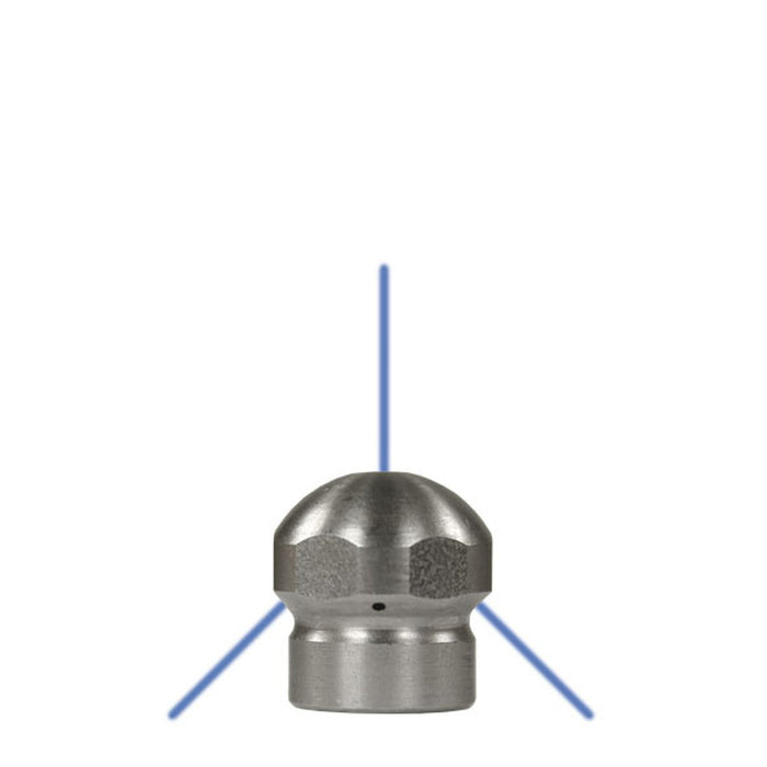 RR-Düse ST-49 1/8"IG 035 3x0,75H/1x0,55V Edelstahl gehärtet