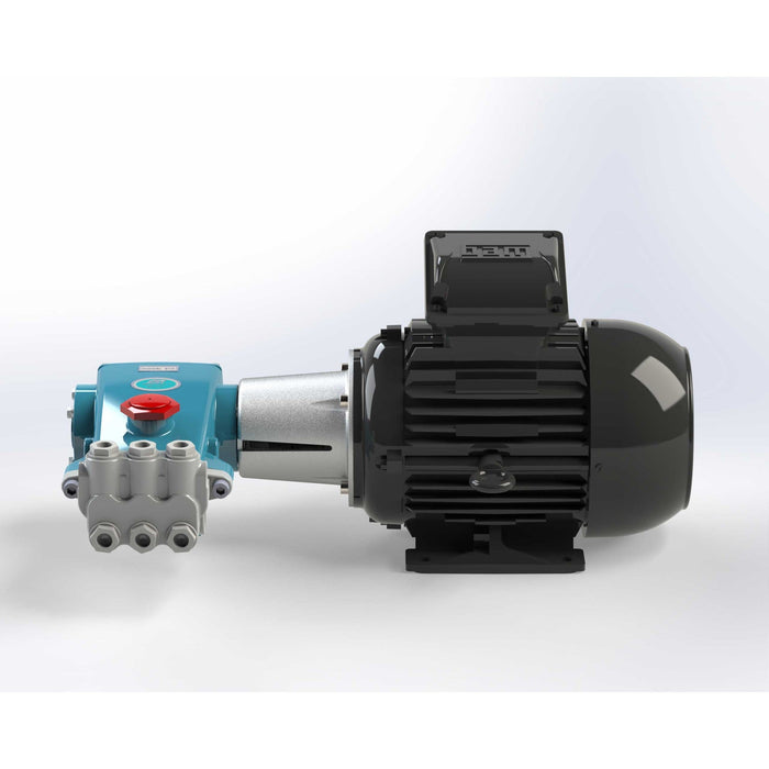 Pumpen-Motoreinheit Cat 340 m. Kupplung E-Motor 230/400V 50Hz 2,2KW 6-polig B3/B14