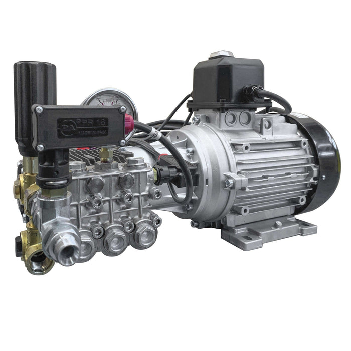 Motorpumpe HJK 13.12 ET 400V/50Hz 4 KW 4 P max. 85°C - Unloader, Kabel, Totalstop