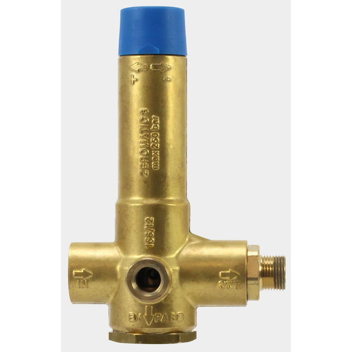 Unloader ZEROMATIC/93 250 Bar 40 L/min E:1/2"IG A:3/8"AG BY-PASS:1/2"IG