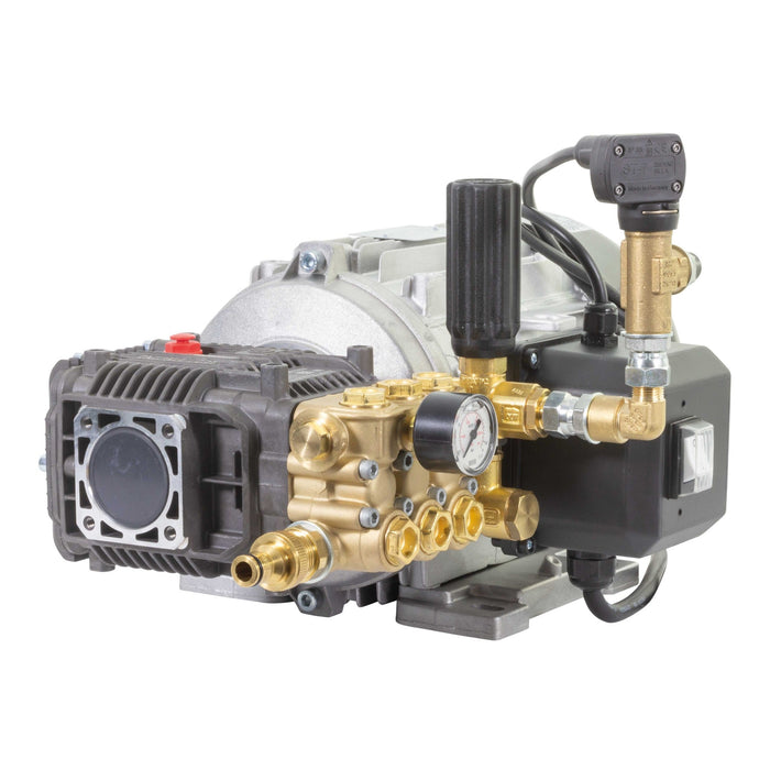Motorpumpe HXM 15.15ET  400V/50Hz 15L 150B mit 5,5 PS, GYM 3/B +ST 7 + Manometer