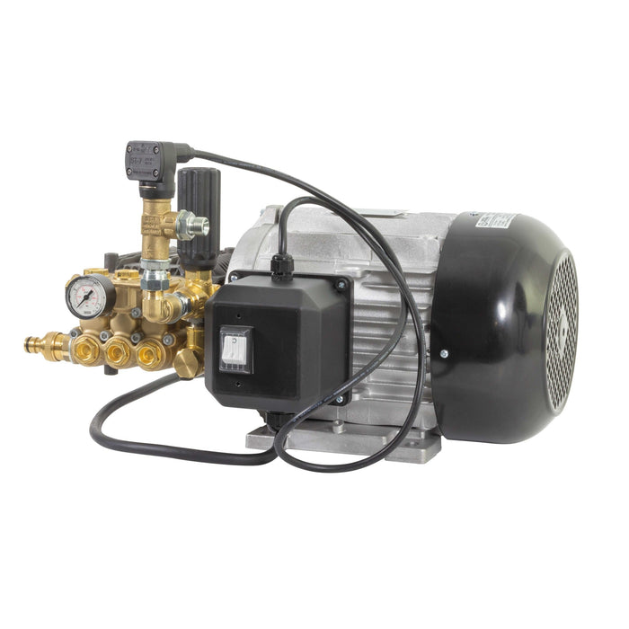 Motorpumpe HXM 15.15ET  400V/50Hz 15L 150B mit 5,5 PS, GYM 3/B +ST 7 + Manometer