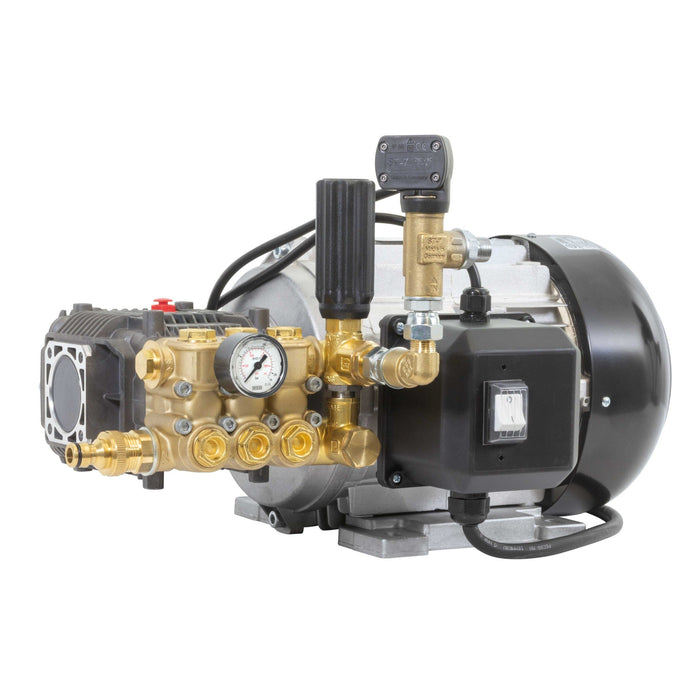 Motorpumpe HXM 15.15ET  400V/50Hz 15L 150B mit 5,5 PS, GYM 3/B +ST 7 + Manometer