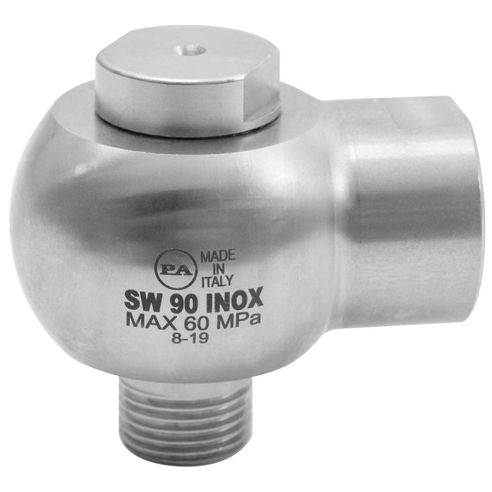 Winkel Drehgelenk 1/2"IG:1/2"AG 600 bar VA