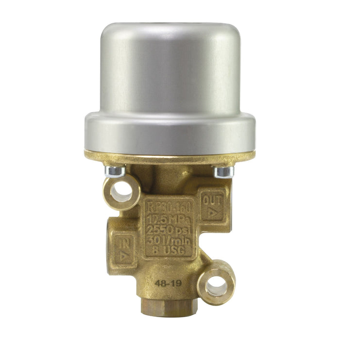 Pneumatischer ON-OFF Wasserhahn RP30 E:1/4IG A:1/4IG 30L/min. 90°C Air 1/4IG