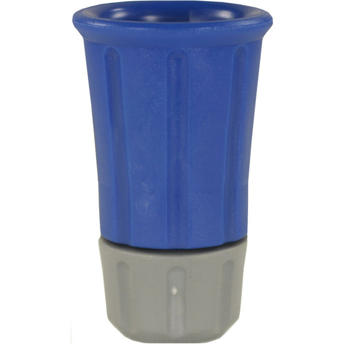 Düsenmuffe 1/4 VA mit Schutz blau