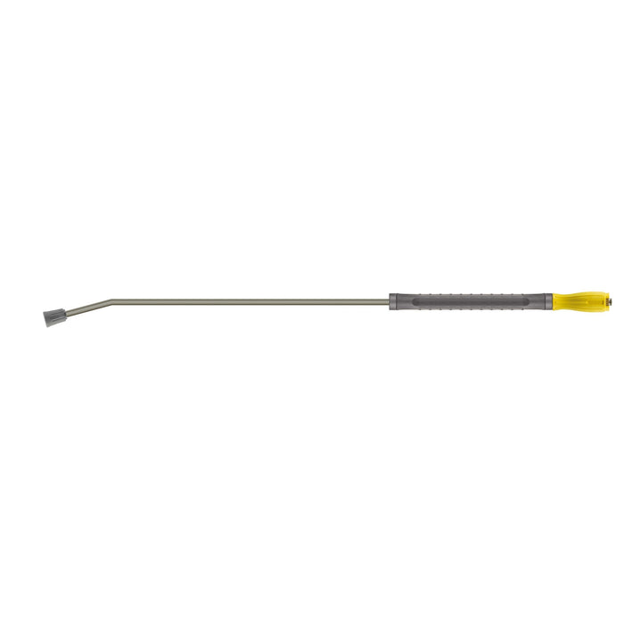 Strahlrohr 1000 mm TR22 drehbar mit Düsenschutz Edelstahl 15° abgewinkelt