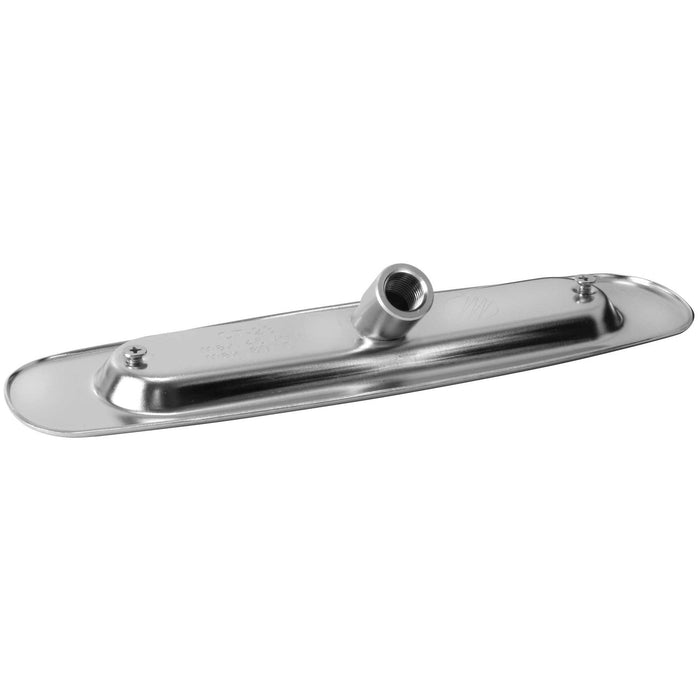 Trägerplatte ST-23 1/4"IG Edelstahl mit Befestigungslöchern