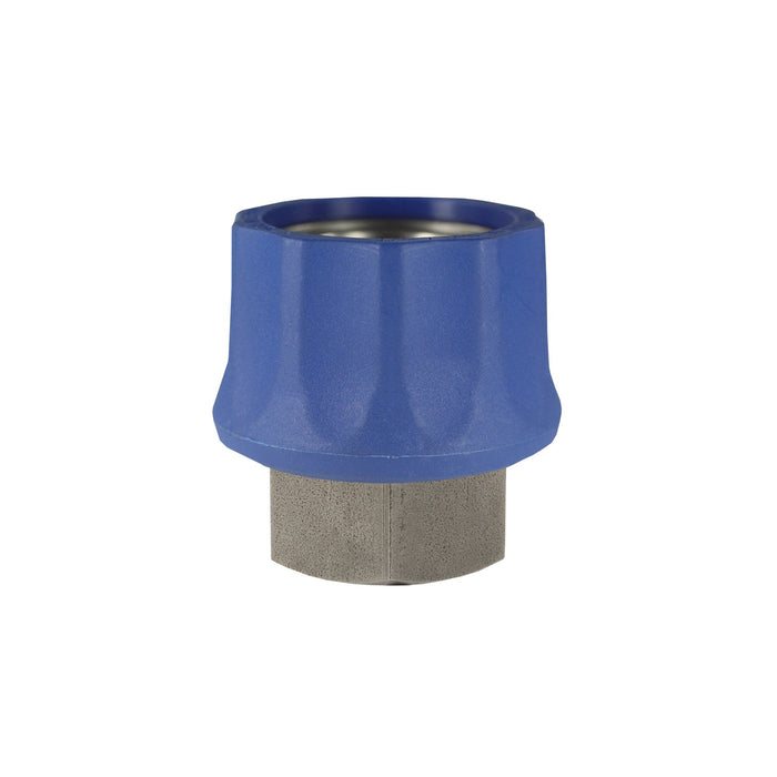 Kupplung ST-45-250 3/8 IG Edelstahl blau
