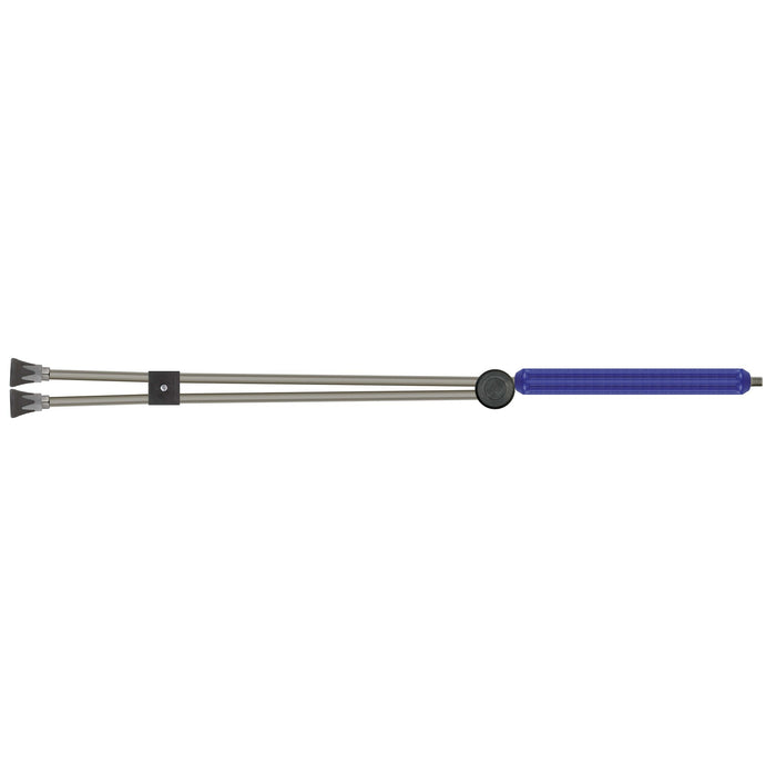 Doppellanze ST-154 1000 mm 500 bar 1/4AG Edelstahl