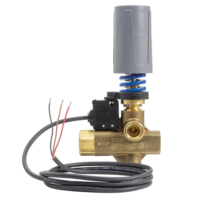 ULH ST-265 mit Schalter 350 bar 50 l/min Feder blau
