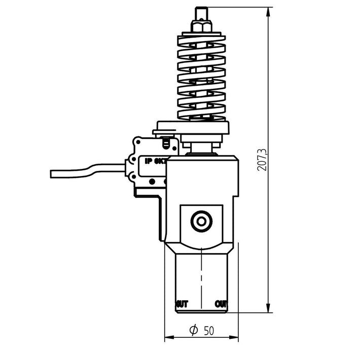 ULH ST-275 500 bar mit Schalter