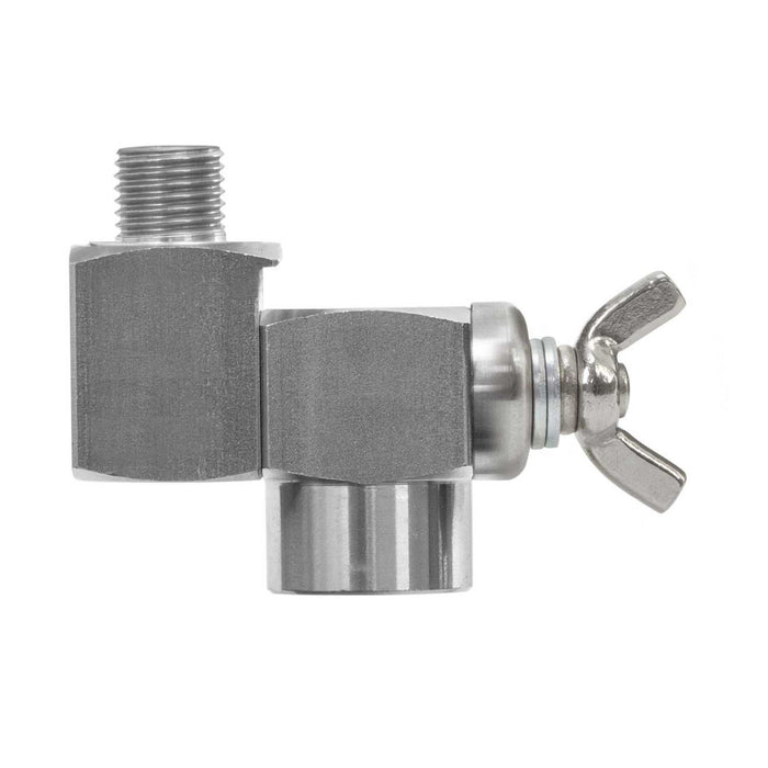 Düsenträger ST-330 1/4"IG : 1/4"AG klemmbar Edelstahl