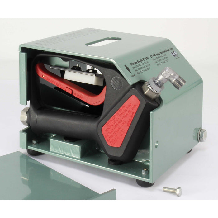 Fußschalter ST-540/2750 E:3/8IG A:1/4"AG Max. 500 bar / 150° C