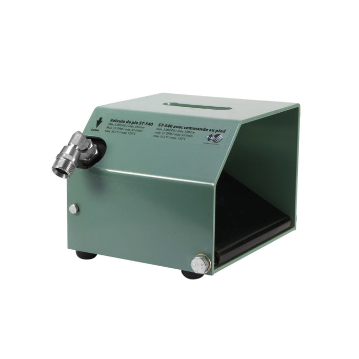 Fußschalter ST-540/2750 E:M22AG A:M22AG Max. 500 bar / 150° C