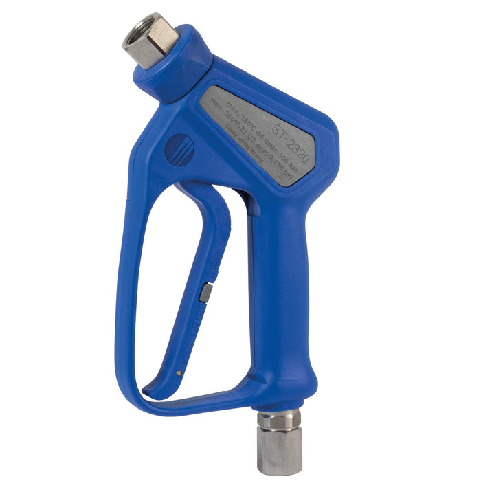 Pistole ST-2320 blau E:1/2"IG drehbar A: 1/2"IG Max. 150 bar / 80 l/min / 150°C
