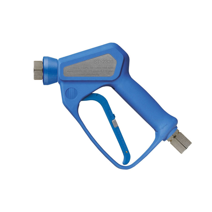Pistole ST-2320 blau E:1/2"IG drehbar A: 1/2"IG Max. 150 bar / 80 l/min / 150°C