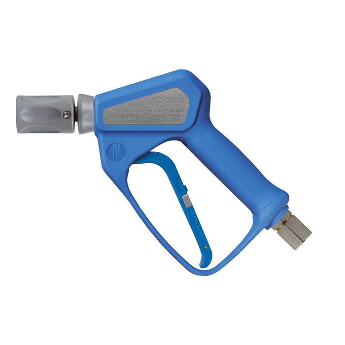 Pistole ST-2320 blau E:1/2"IG drehbar A:ST-51.1 Max. 150 bar / 80 l/min / 150°C