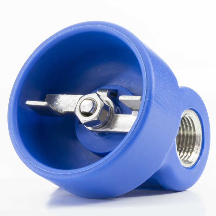 Kugelhahn ST-3100 1/2"IG : 1/2"IG isoliert blau