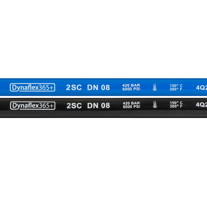 Schlauch 2SC-08-420 Bar 150°C SW glatte Decke Dynaflex365+®