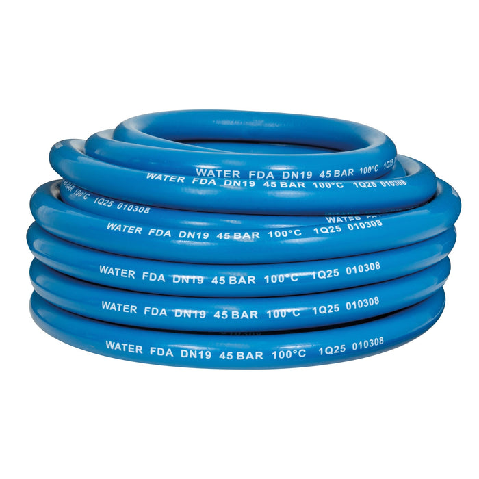 Wasserschlauch 3/4 blau Meterware max. 100 Mtr. FDA-konform