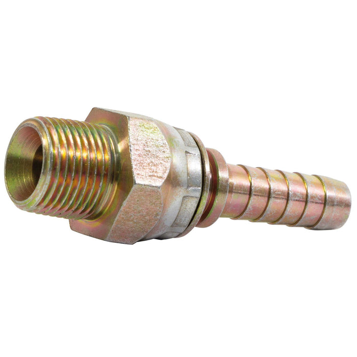 Preßnippel AGR 3/8 NW10 NPT drehbar